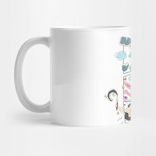 cartoon aunt love Mug